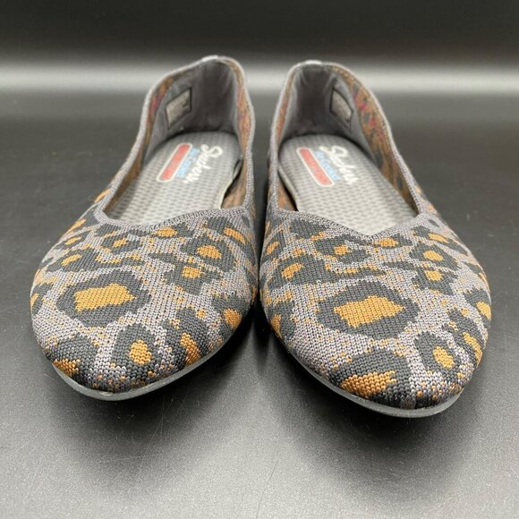 Skechers Air Cooled Memory Foam Pointed Toe Ballet Flats Women's Size 8.5 - Picture 3 of 11